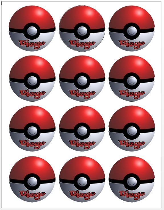 CUPCAKES ROUND TOPPER EDIBLE PHOTO IMAGE CUSTOM – ANY IMAGE (ENGLISH/SPANISH)