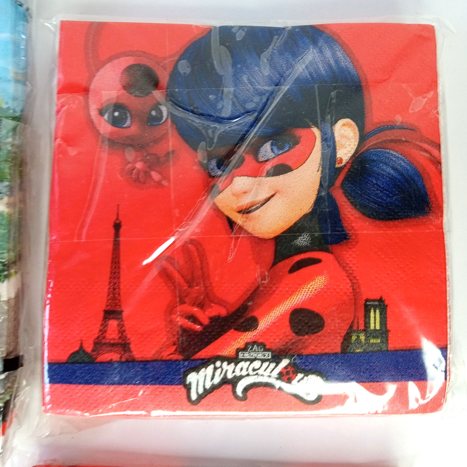 Miraculous Ladybug Paper Party Napkins Lot of 4 Packs – Birthday Party Supplies