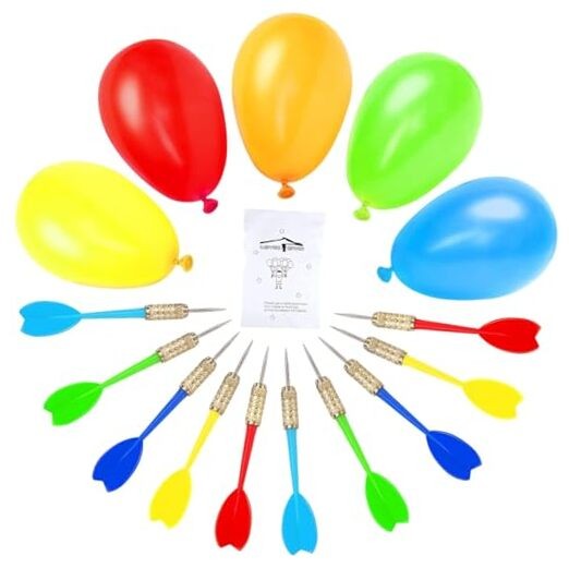 510PCS Dart Balloon Game Set – Carnival Games for Kids & Adults – Outdoor Party