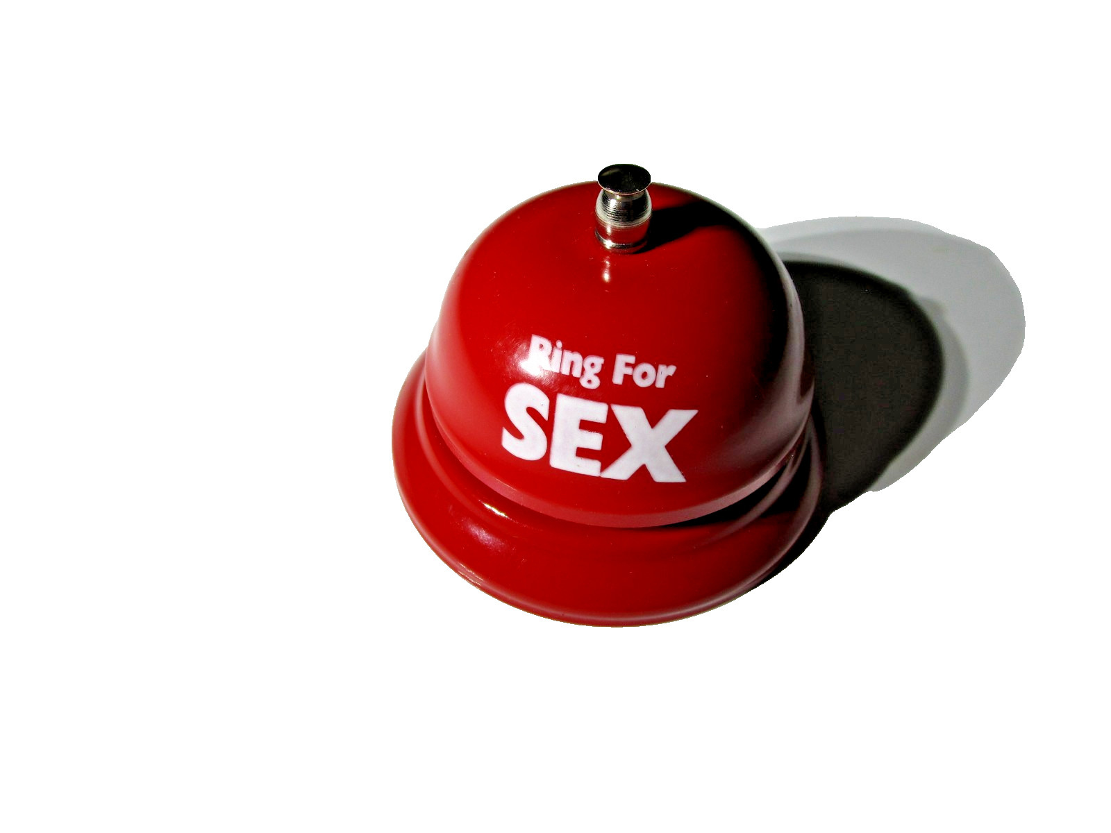 Ring The Bell For Sex Office Desk Top Bell-Novelty Adult Gag Gift