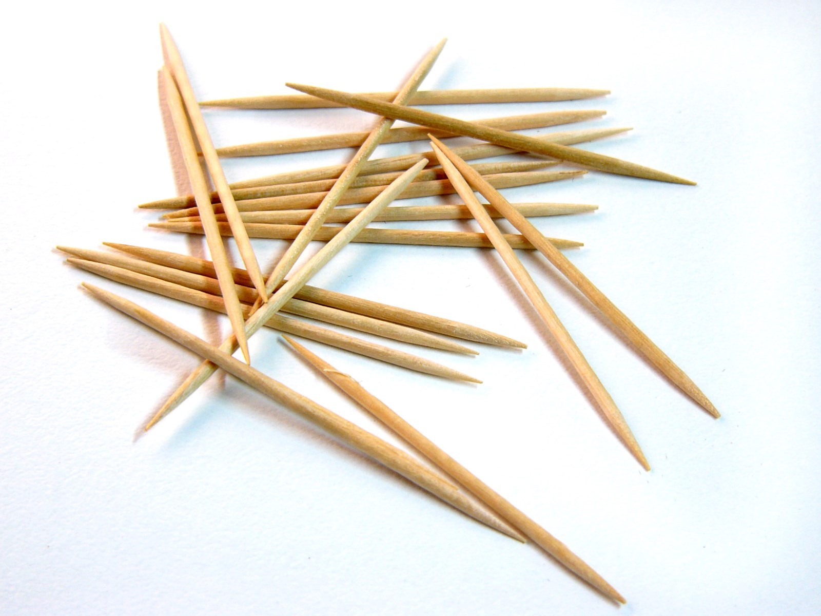 800 Round pointed Birch WOOD TOOTHPICKS No Additives ALL natural wooden DIAMOND