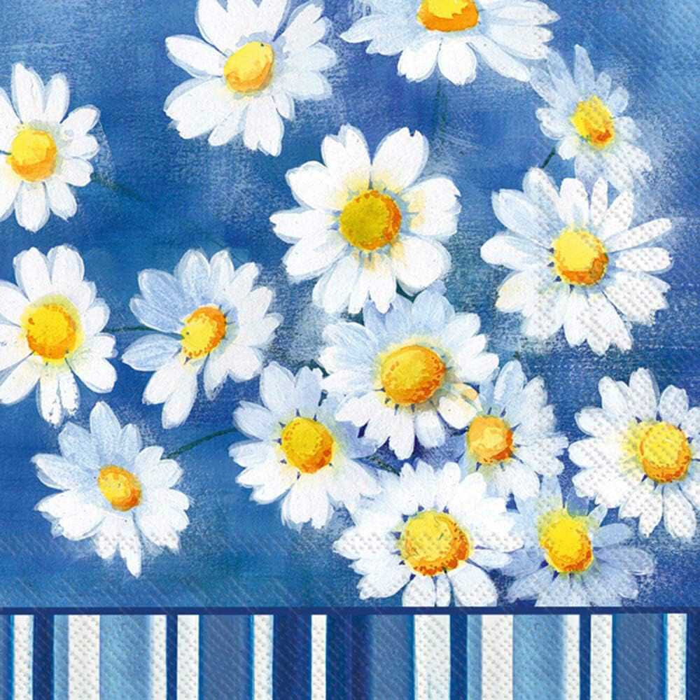 Boston International – Agnetha Blue Luncheon Napkins – L914040