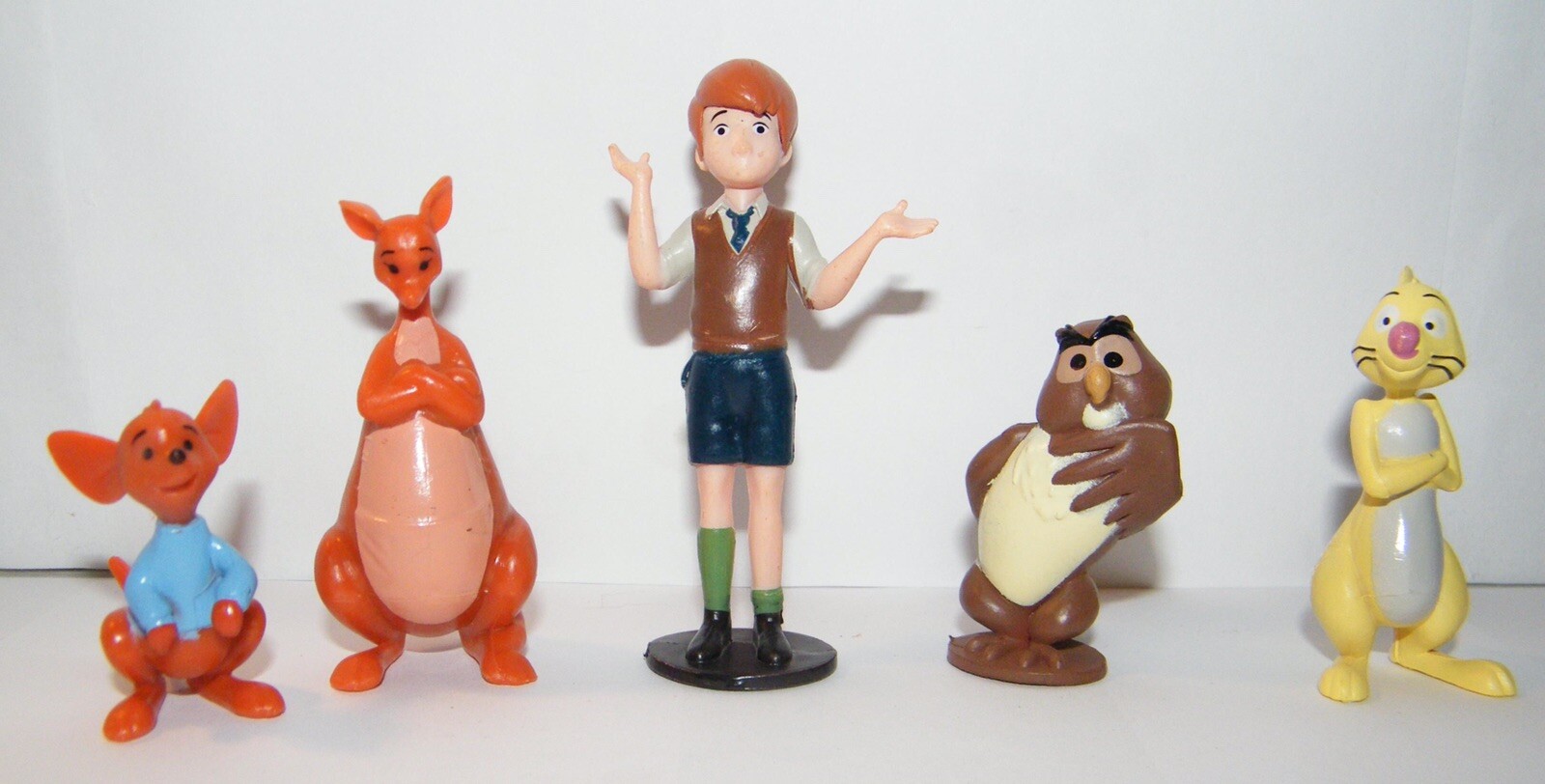 Winnie The Pooh Cake Toppers Set 14 Cupcake Decorations with 10 Figures