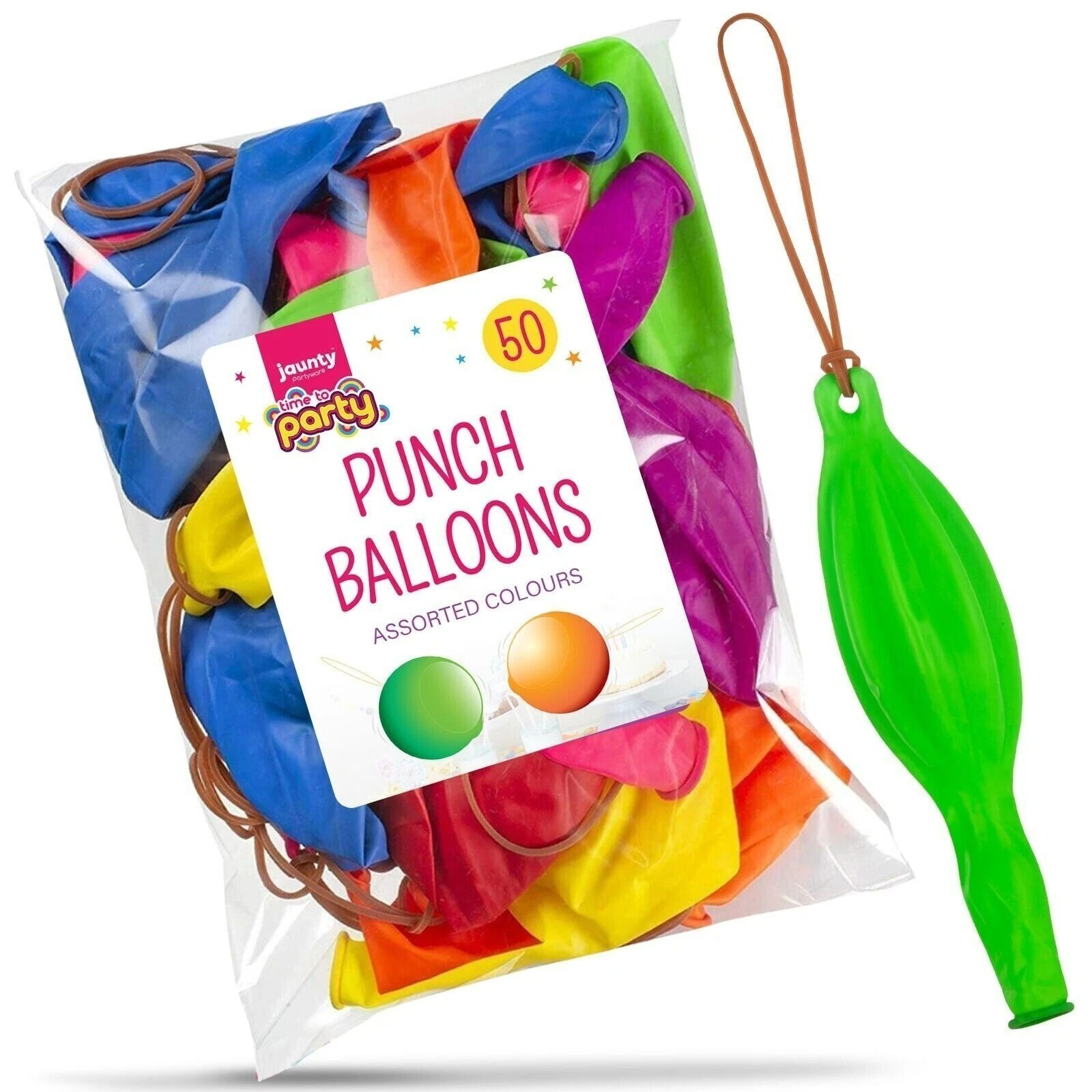 15–500pk Large Punch Balloons Party Bag Fillers Kids Birthday Goody Loot Toys