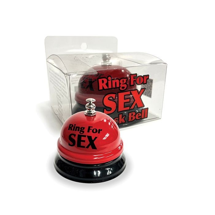 RING FOR SEX BELL GAG GIFT NOVELTY ADULT PARTY