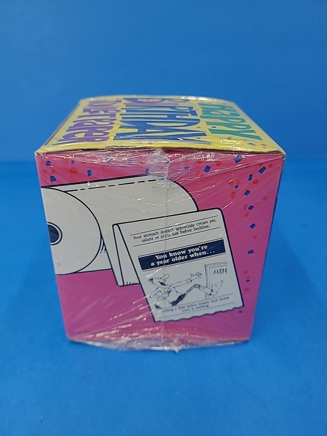 1991 Ivory Tower Publishing Co. Happy Birthday, Humor Toilet Paper Party Gag