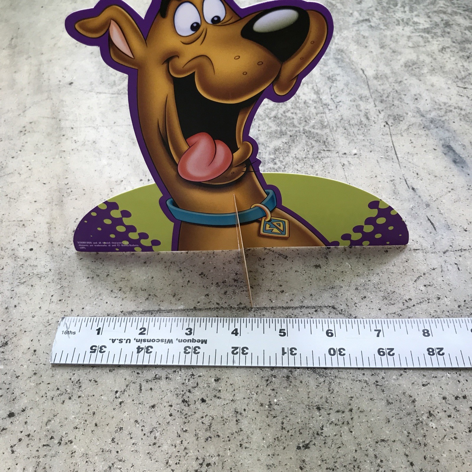 Vintage Scooby Doo Birthday Party Table Centerpiece Decor Halloween Party Stande