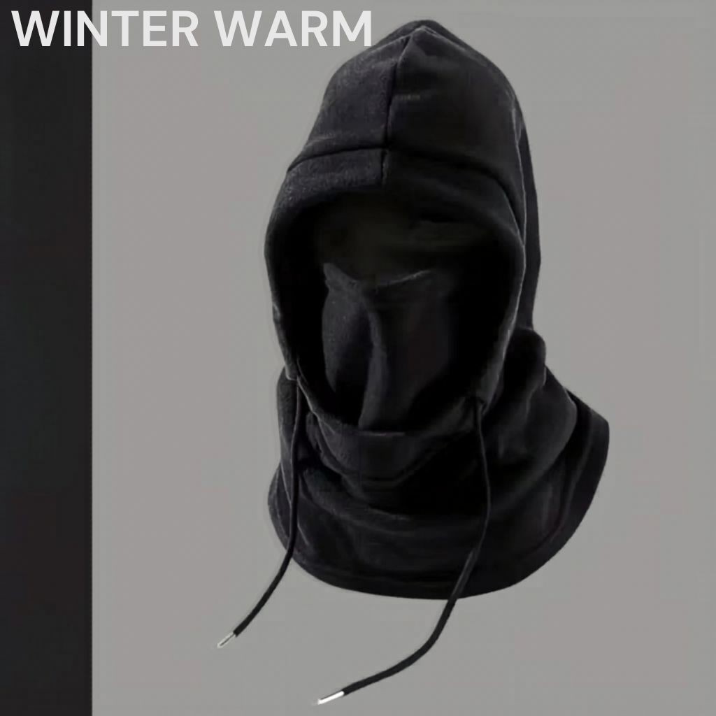 3 in 1 Winter Face Cover Fleece Neck Warmer Hood for Cycling Skiing Outdoor