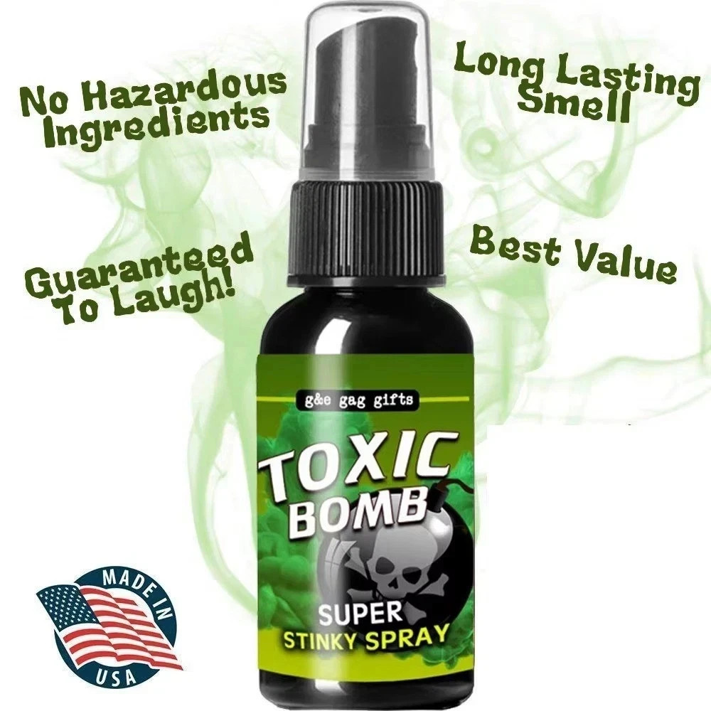 Liquid Fart Spray Stink Bomb Smelly Ass Toxic Bomb Crap Gag Prank Joke