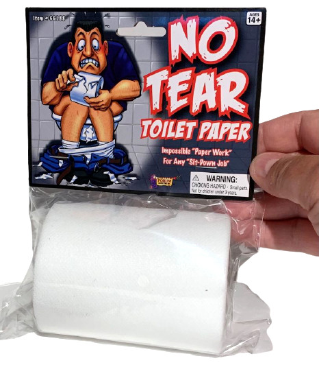 BATHROOM HUMOR PRANK KIT 4 Joke Bang Toilet Jumbo Fake Poop Fart No Rip Paper