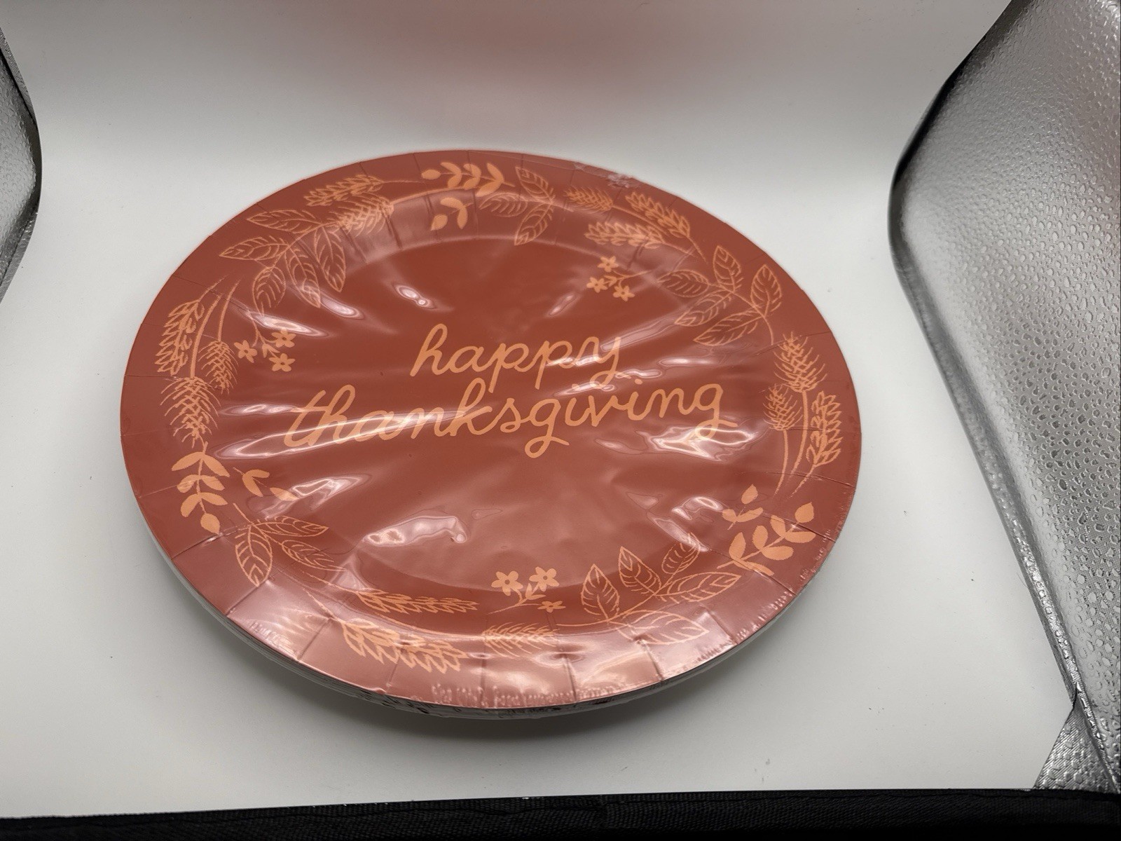 Spritz Fall Theme /Thanksgiving 10″ Dinner Plates 10ct by Target Made USA 1054