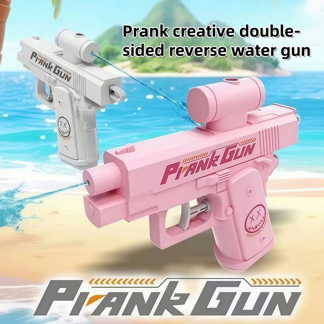 Prank Two-Way Water Gun* Prank Squirt Gun* Can Spray from Front and Back Funny