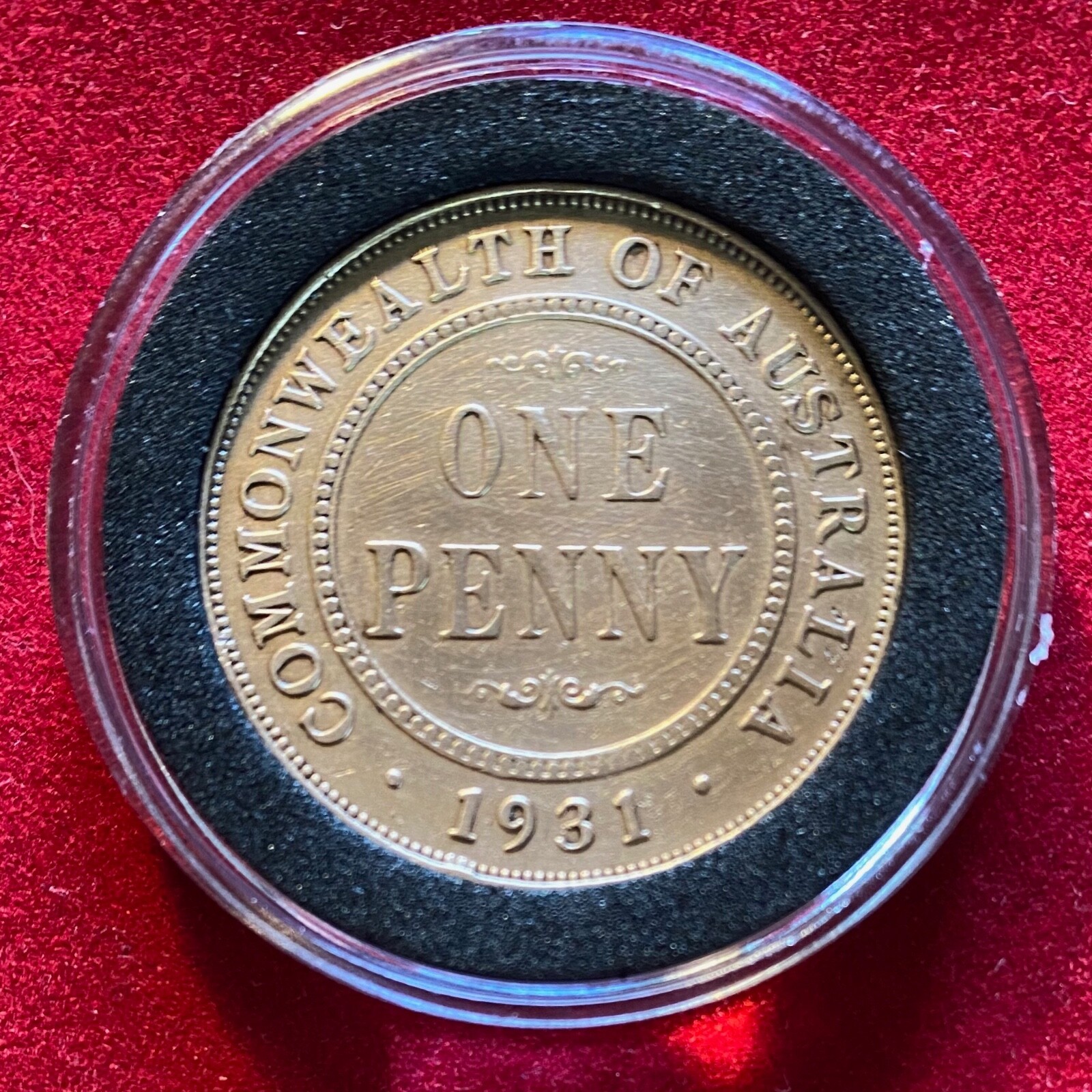 50th Wedding Anniversary Birthday Gift Present 1974 Australian Penny Capsule