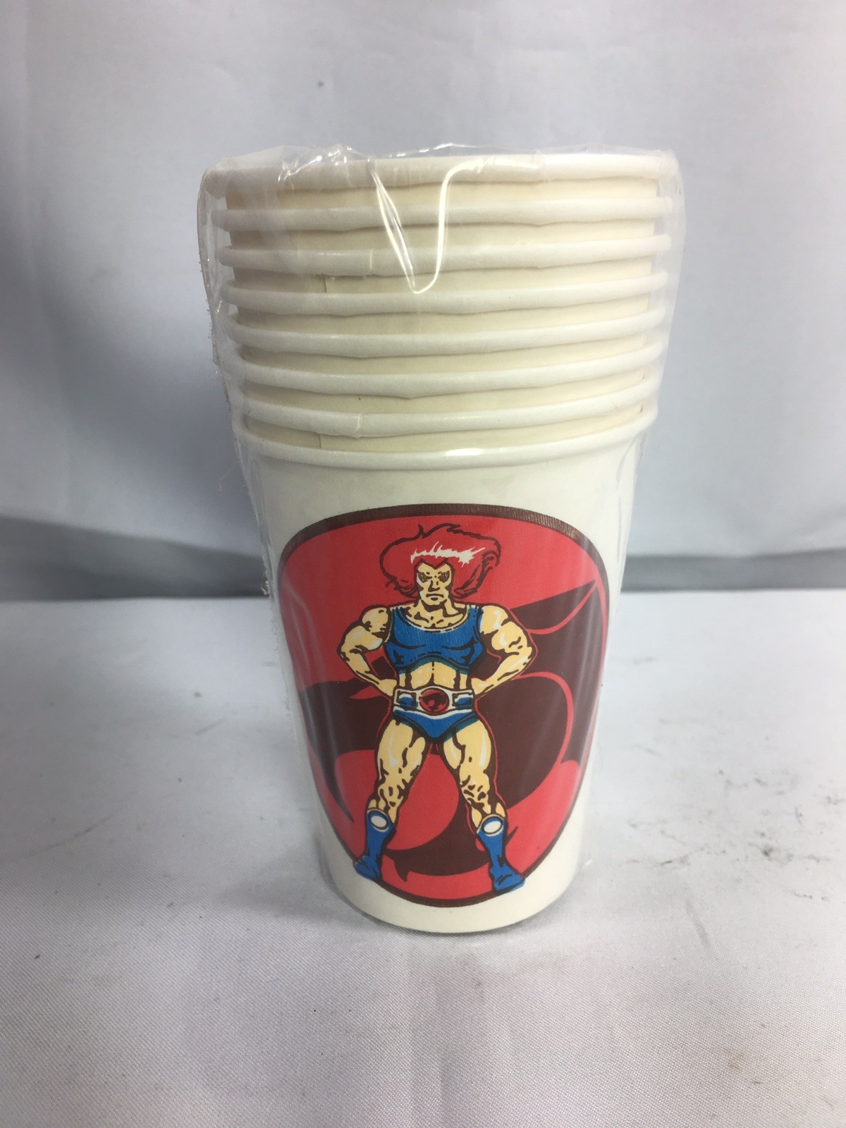Vintage THUNDERCATS 9 ounce Paper Drinking Party Cups 1985 Pack of 8