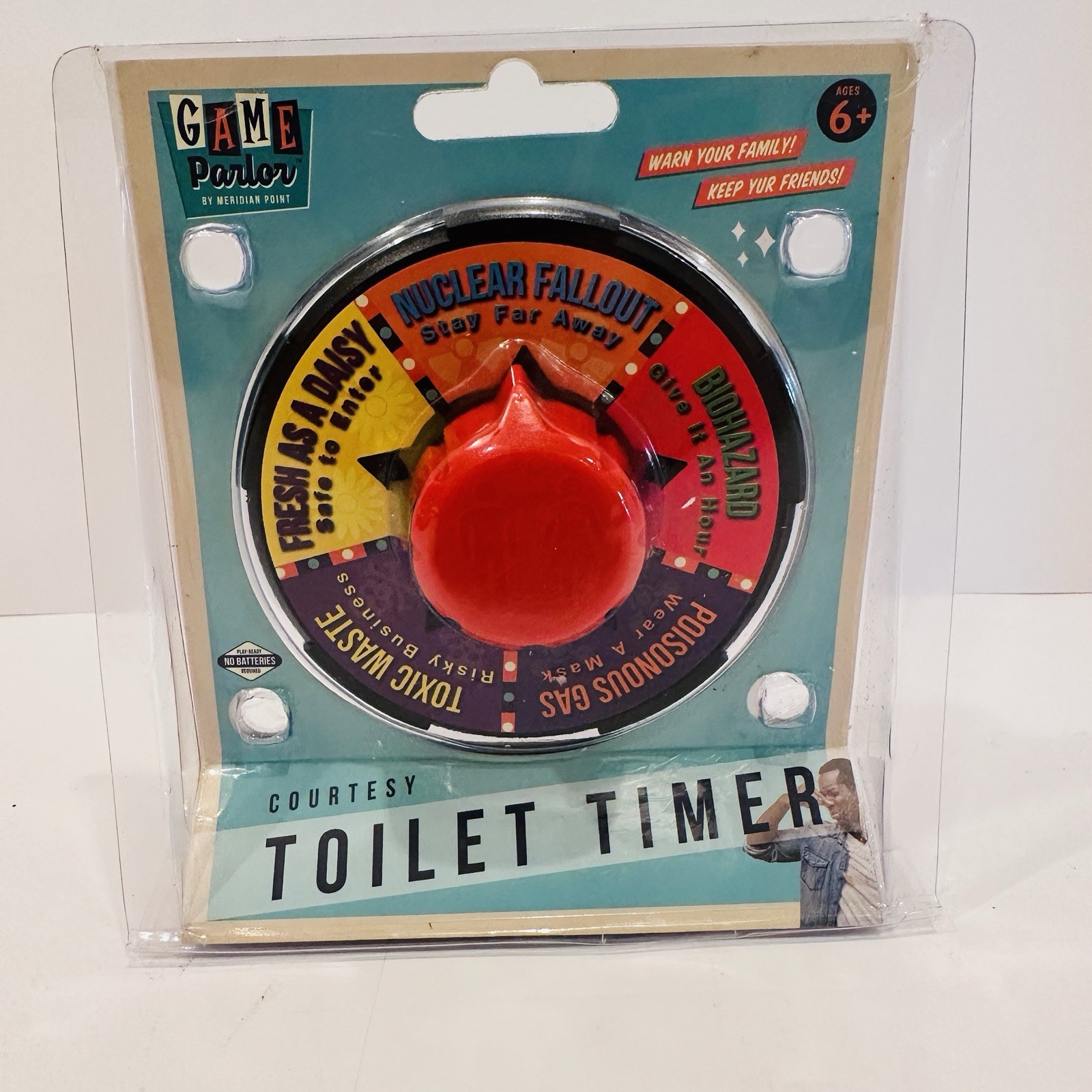 Gag Gift Toilet Trouble Timer Let Others Know When It’s Safe To Go Poo