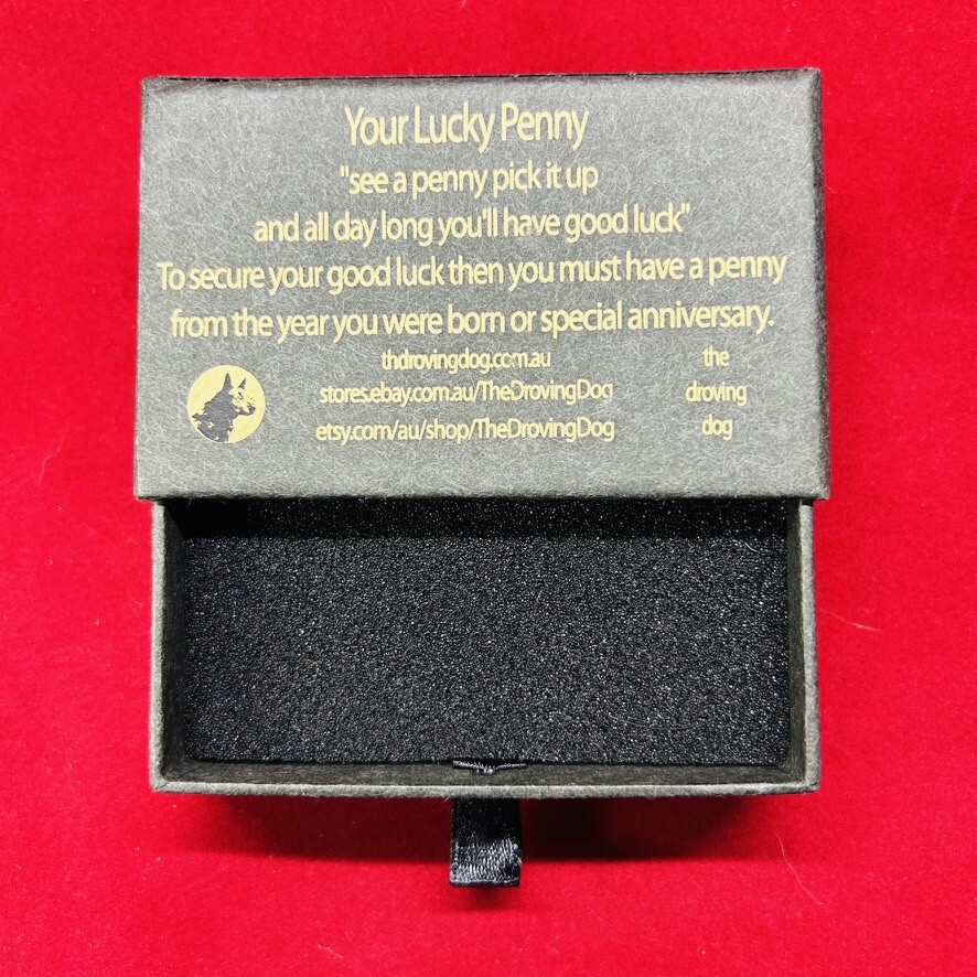1956 Australian Jarrah Penny Keyring – 70th Birthday Present Anniversary Gift
