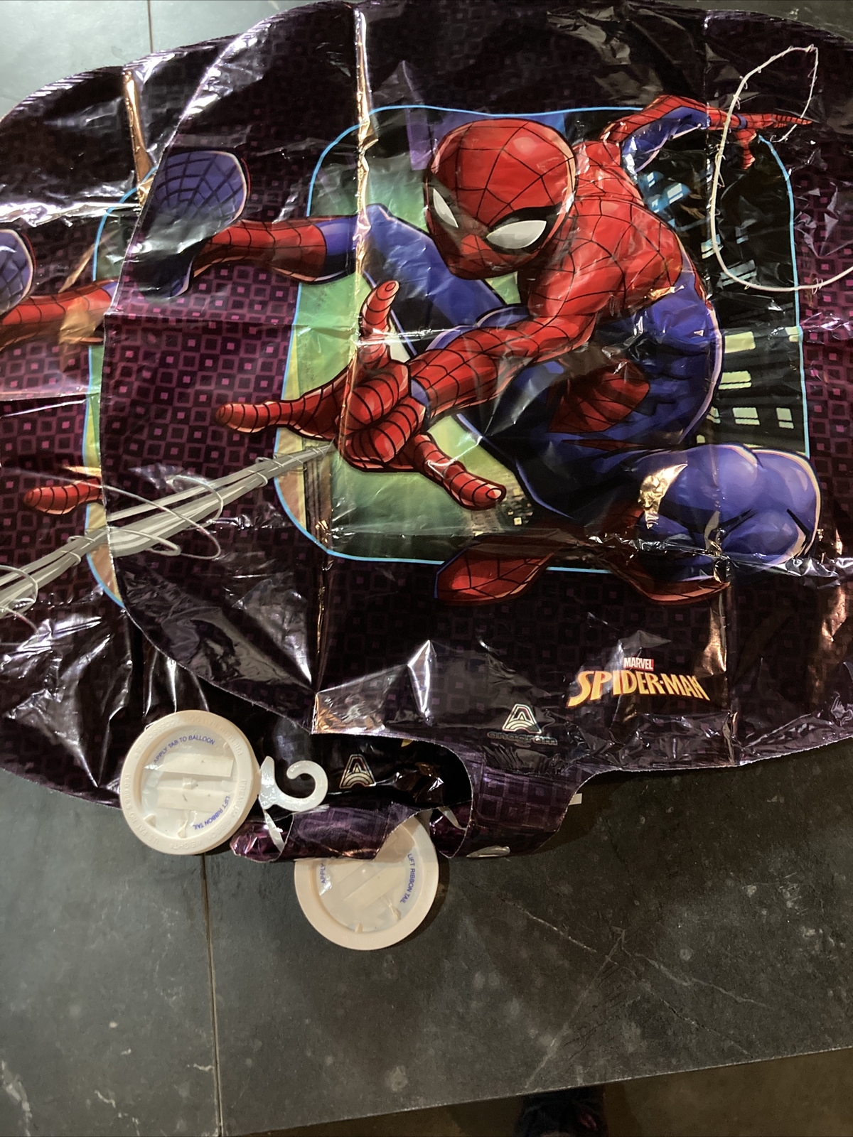 2 Pack Marvel Comics 18″ Spider-Man All Occasion Mylar Foil Balloon