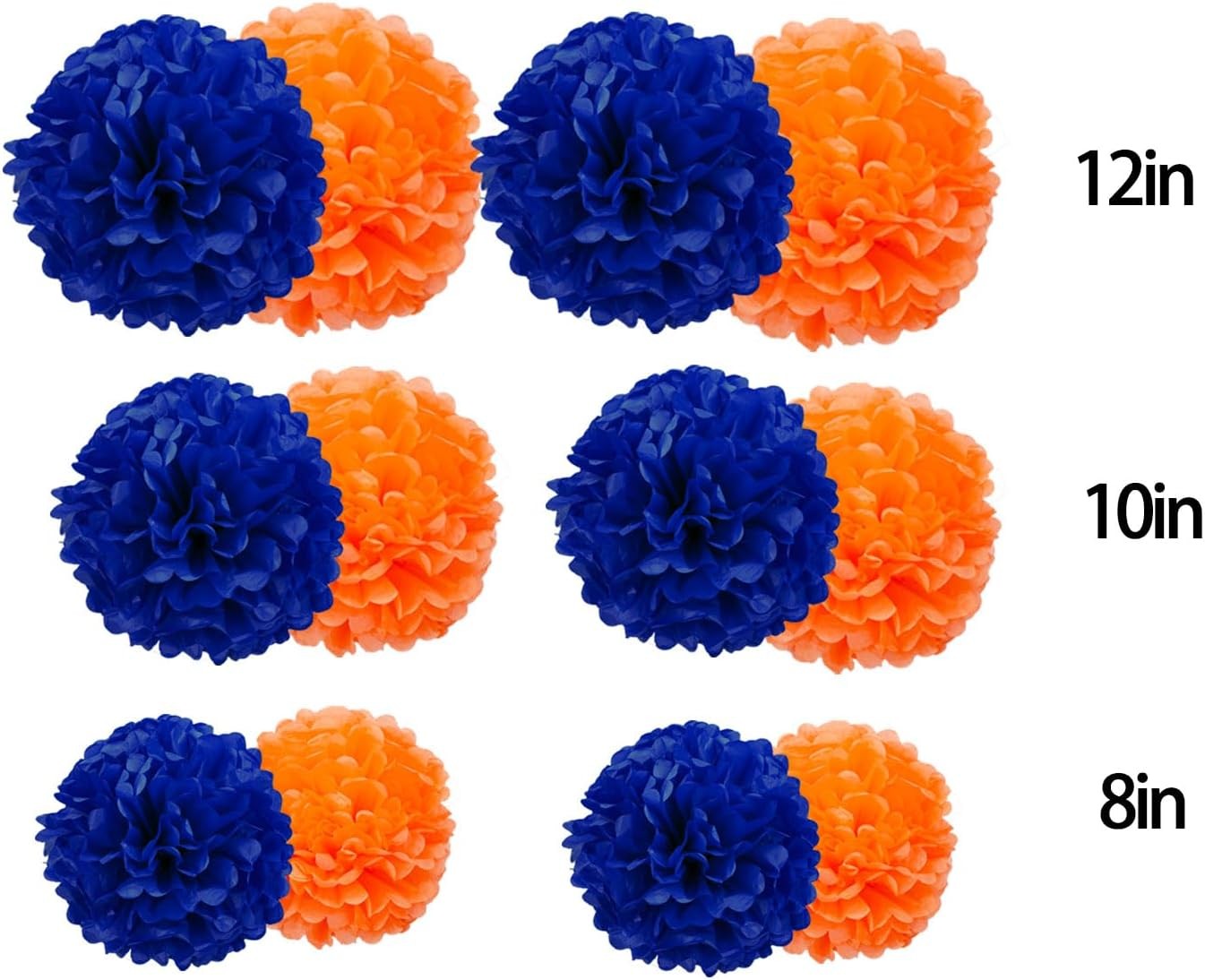 Tissue Paper Pom Poms Hanging Flower Balls Wedding Party Event Decorations