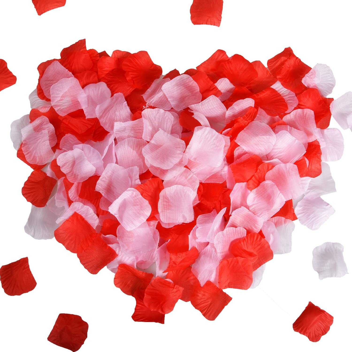100 PCS Silk Rose Flower Petals Engagement Mother Day Decor Artificial Flower UK