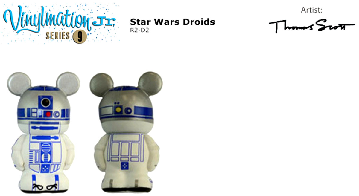 4x Disney Park Authentic Party Favors Star Wars Droid Toy+Keychain Sealed Mickey