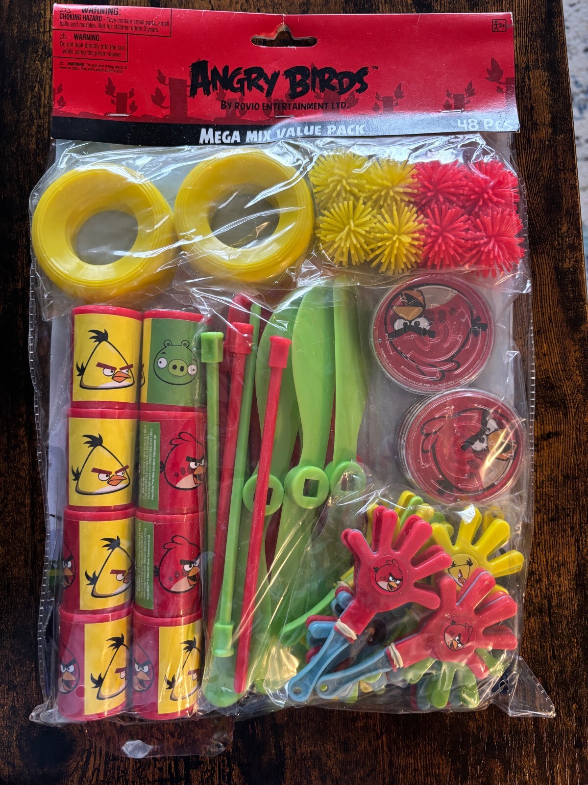 Angry Birds Mega Mix Value Pack Party Favors 48PC NEW
