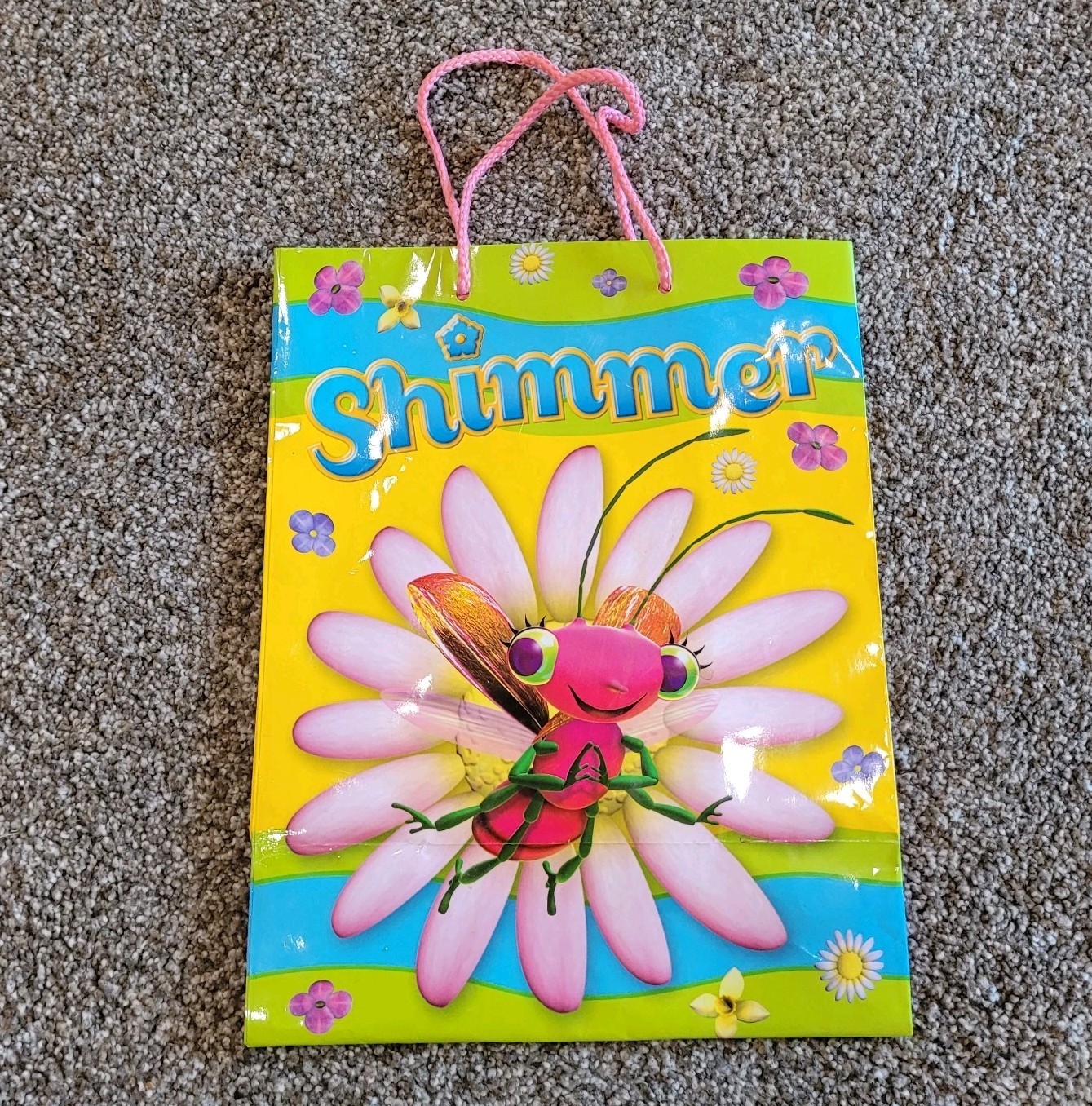 Shimmer Beetle Ladybug Miss Spider Sunny Patch Gift Bag Birthday Present