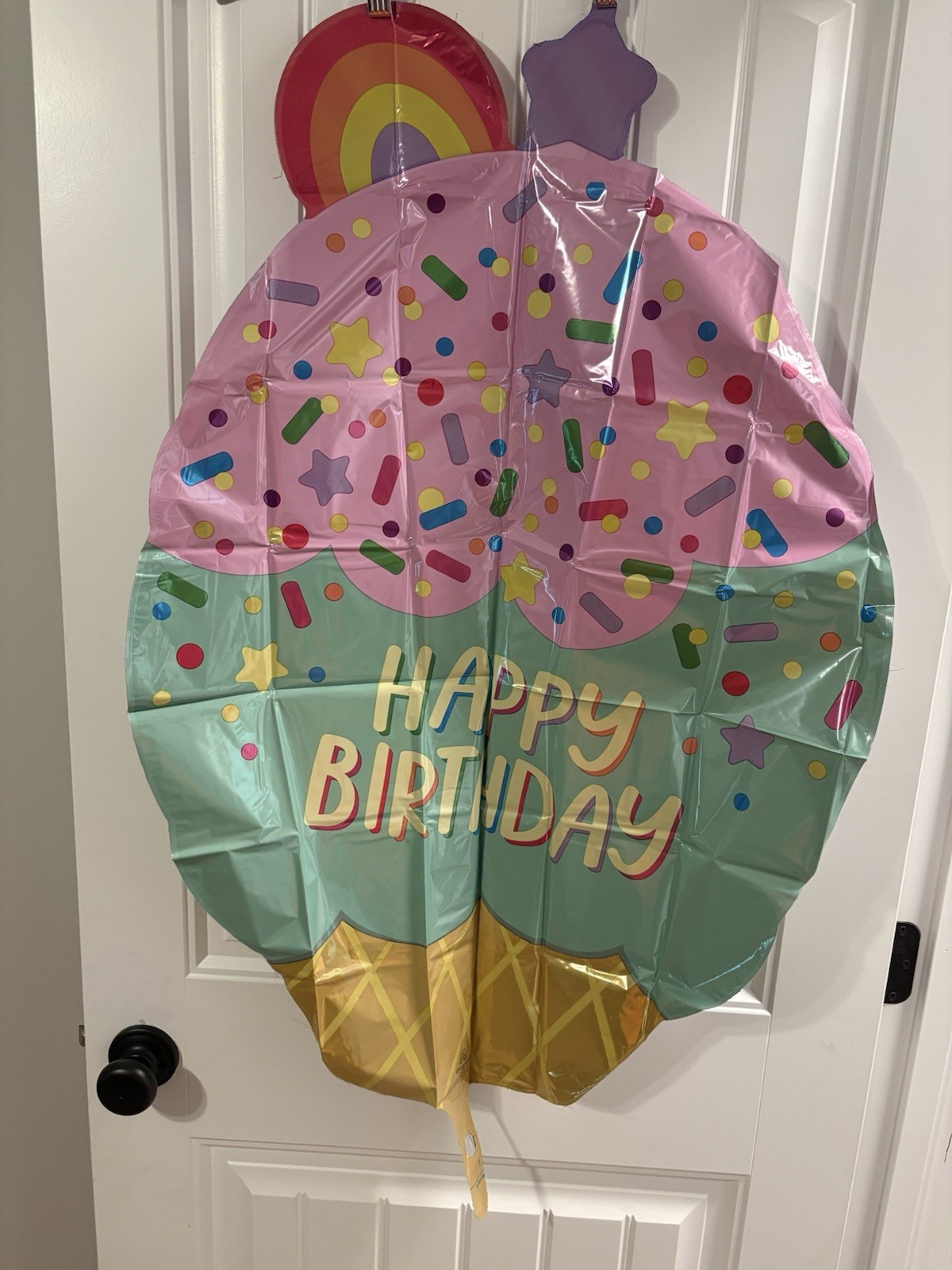 Giant inflatable birthday balloon- Ice Cream Cone