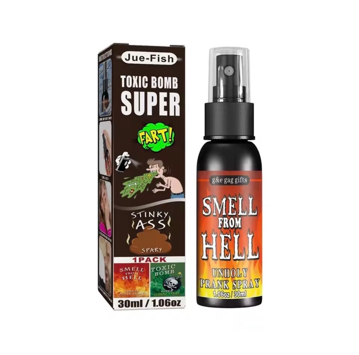 Liquid Fart Spray Stink Bomb Smelly Stinky Ass Toxic Bomb Crap Gag Prank Joke