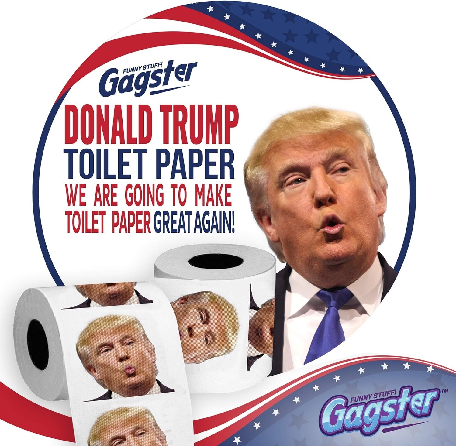 Unique Political Toilet Paper with 200 Sheets, Perfect for Election Season Fun