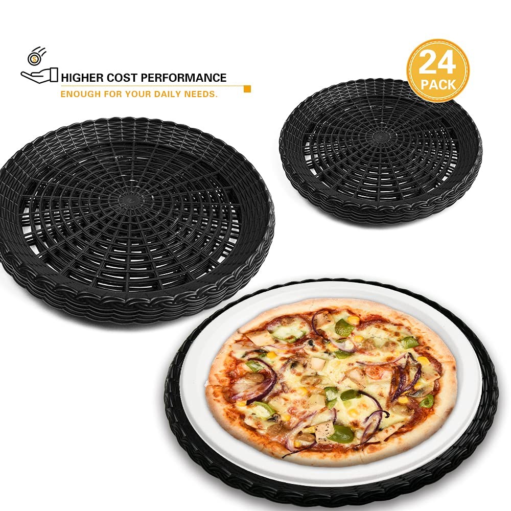 EBIGIC Paper Plate Holders, 8/12/24 Packs 9/10 Inch paper plate holders reusa…