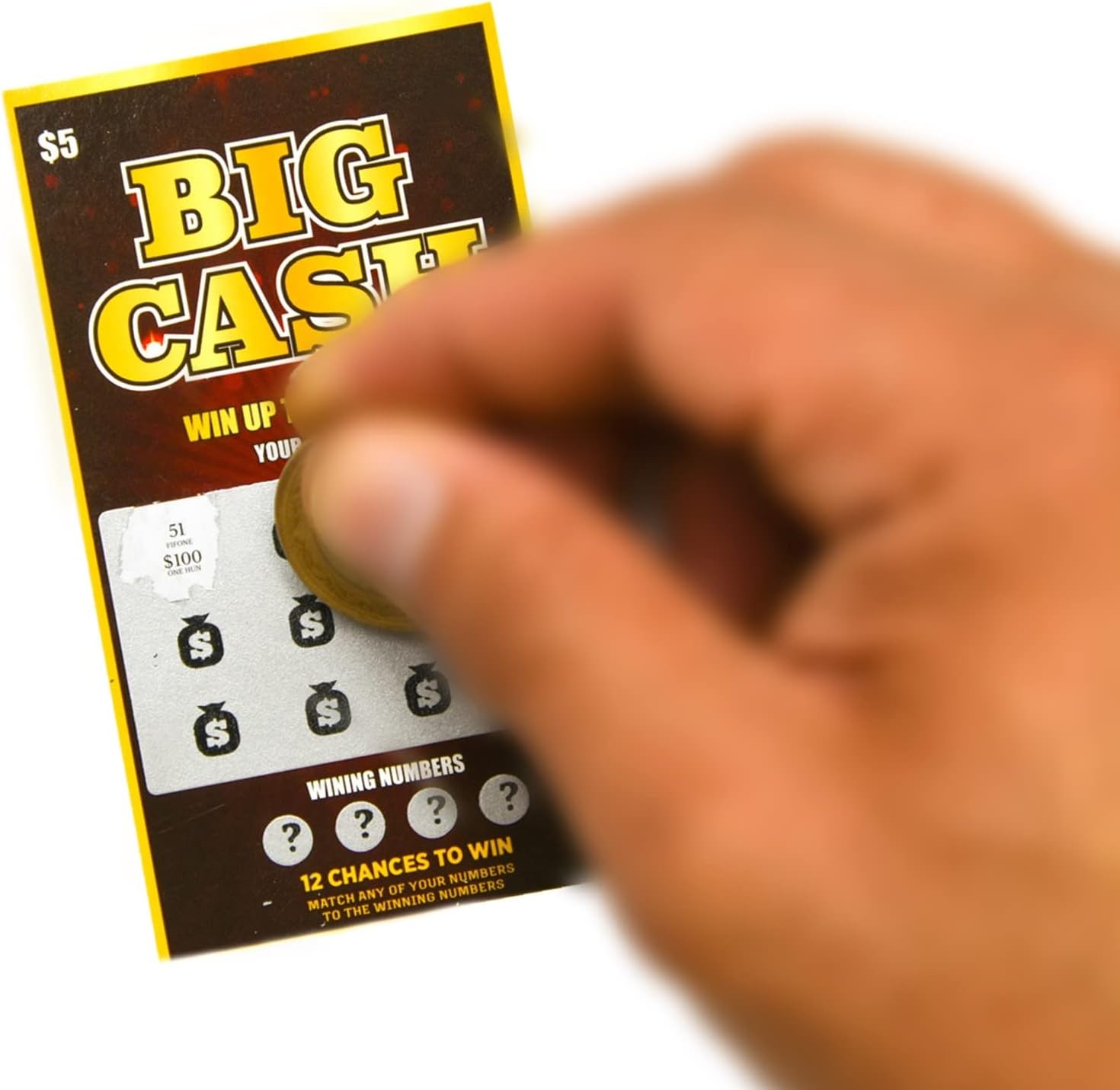STOYKİS 10 Fake Lottery Tickets and Scratch Off Cards That Look – Winning…