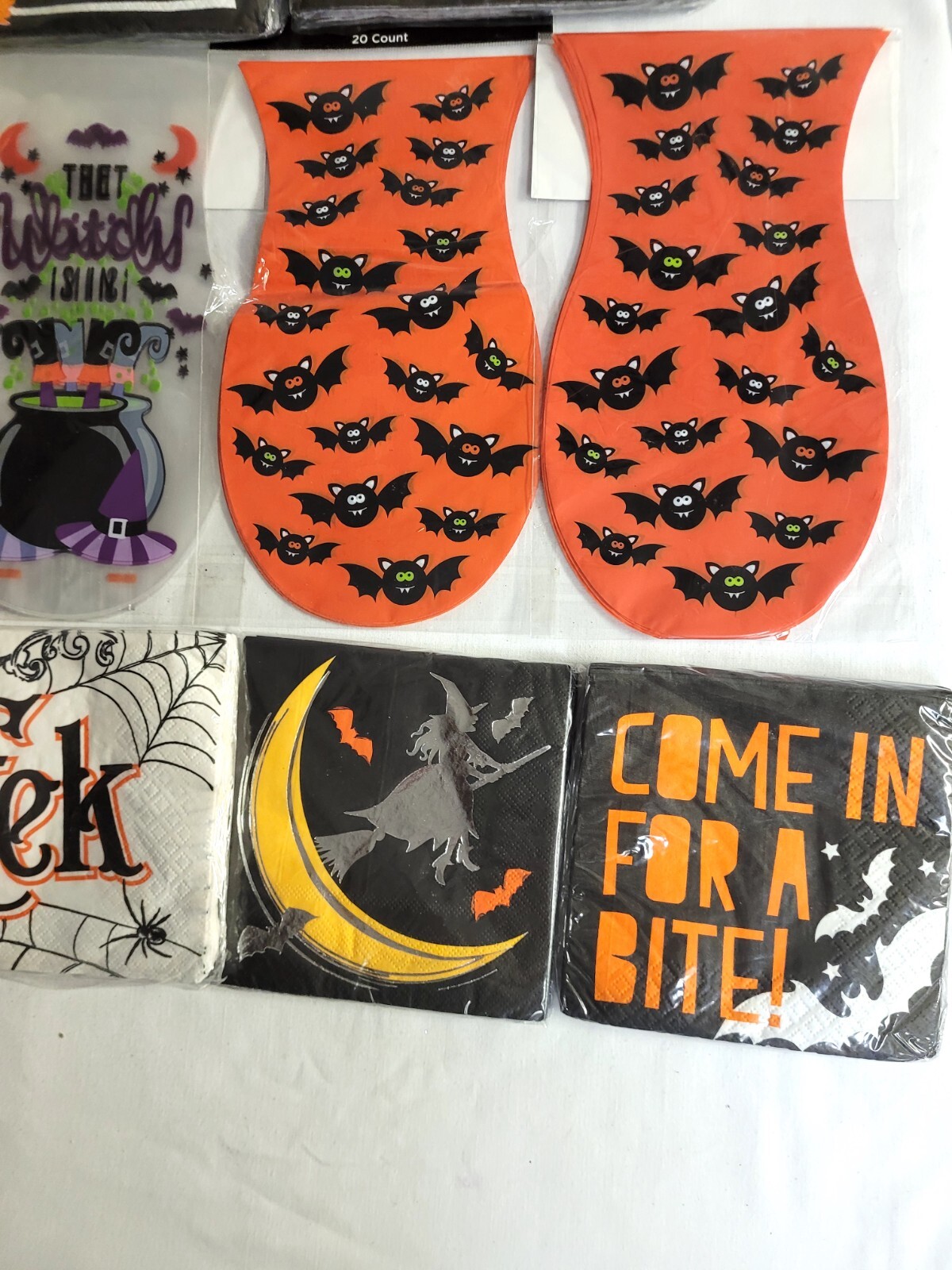 Lot of Halloween Party Decorations & Tableware