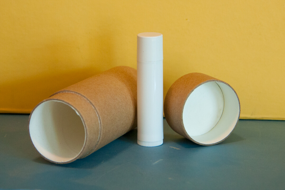 500 -2.5 oz Deodorant Lotion Tubes Kraft Paper Eco Friendly Cardboard Containers