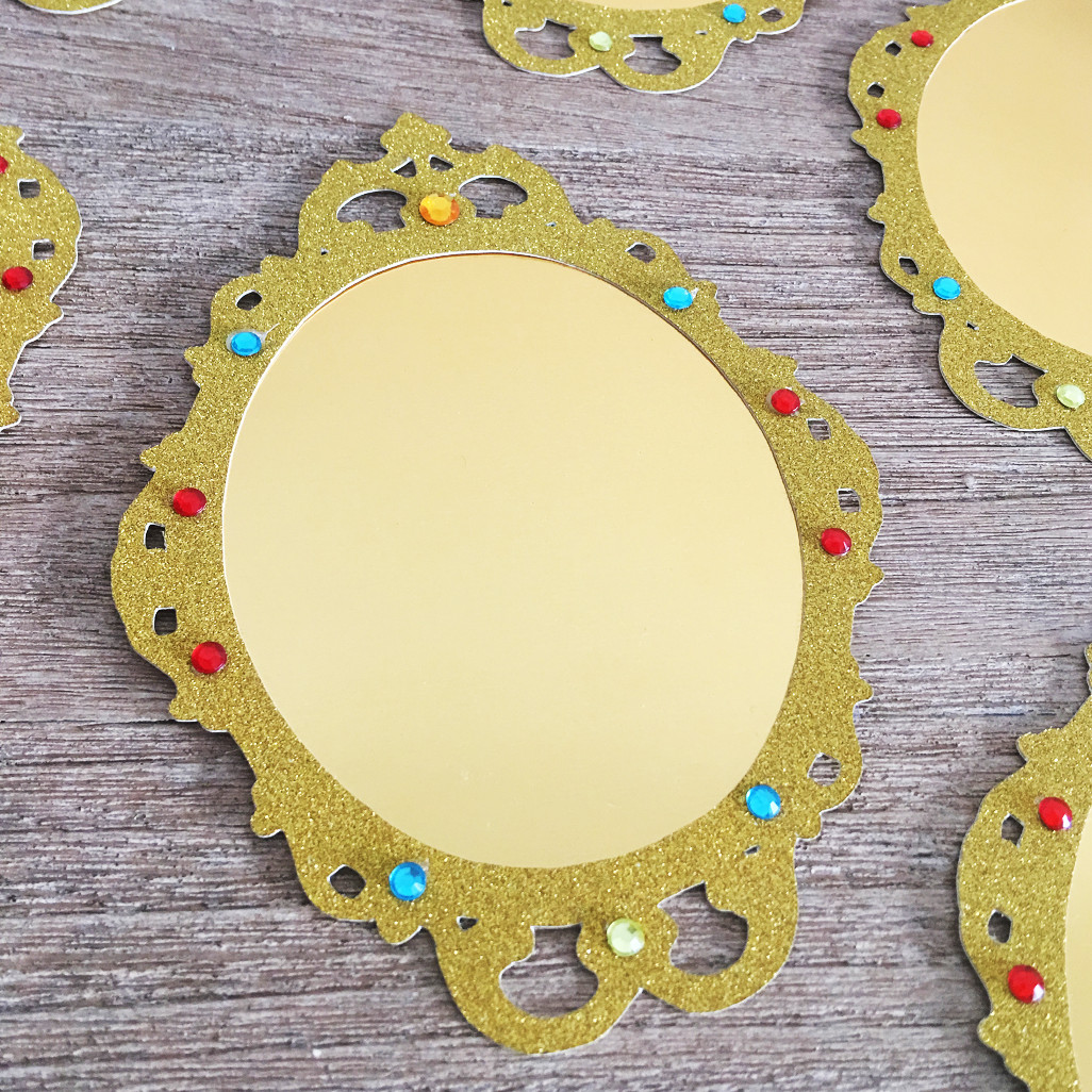 Magic Mirror Snow White Party Decor Craft DIY Confetti