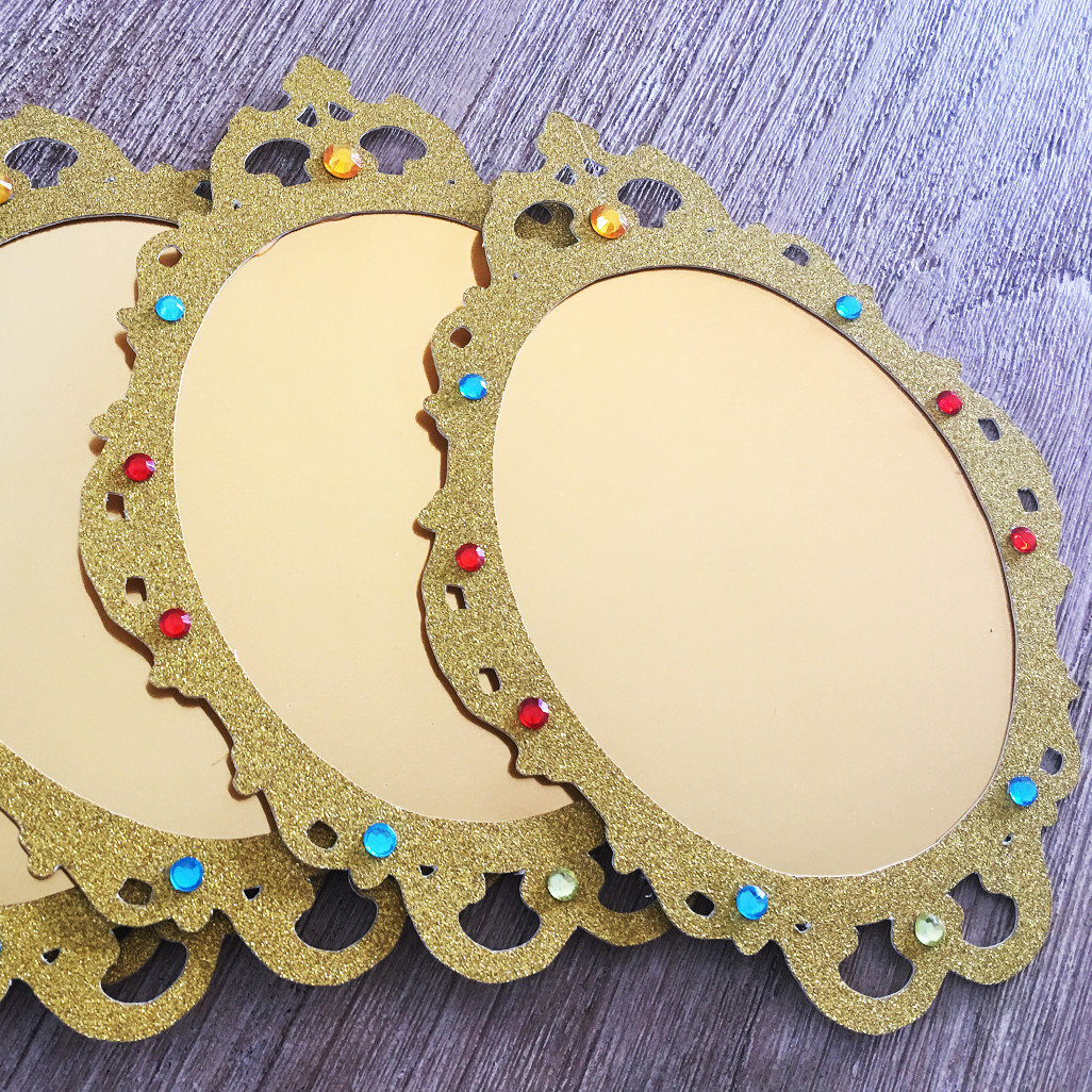Magic Mirror Snow White Party Decor Craft DIY Confetti