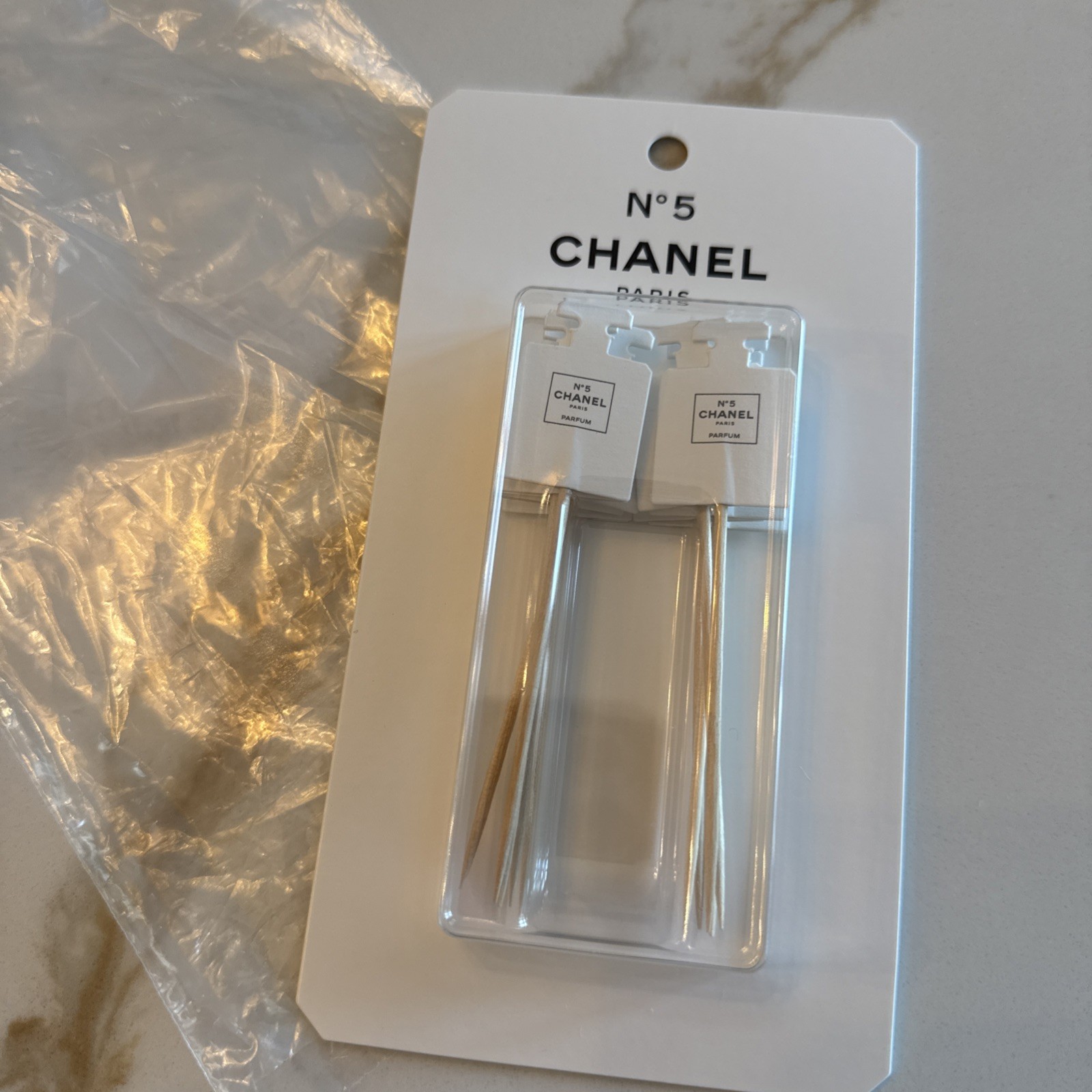 CHANEL No 5 Factory 5 Limited Edition Sealed 10 pcs CUPCAKE TOPPERS AUTHENTIC