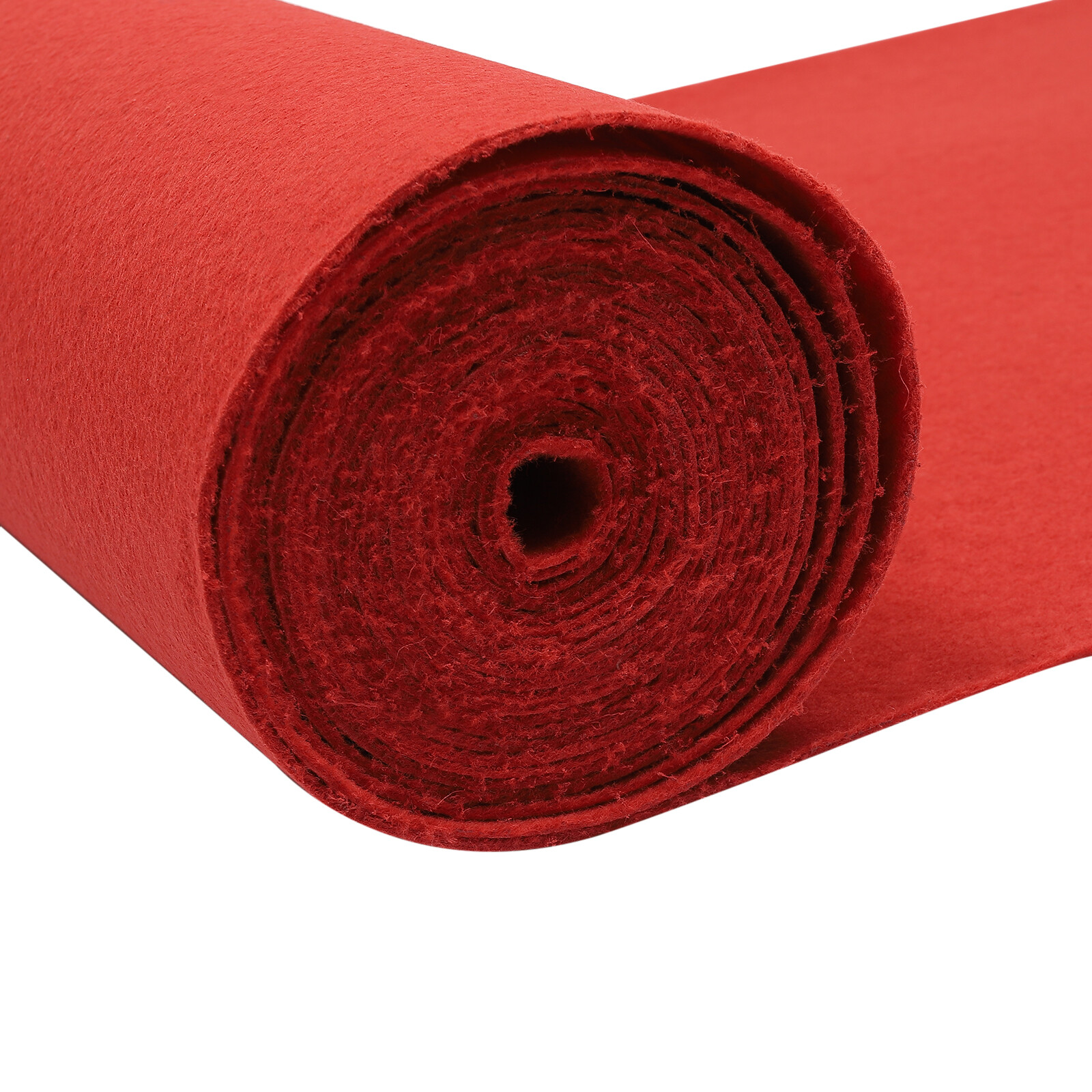Red Carpet Runner For Party 33*3 ft Prom Decoration Not Slip Red Aisle Rug