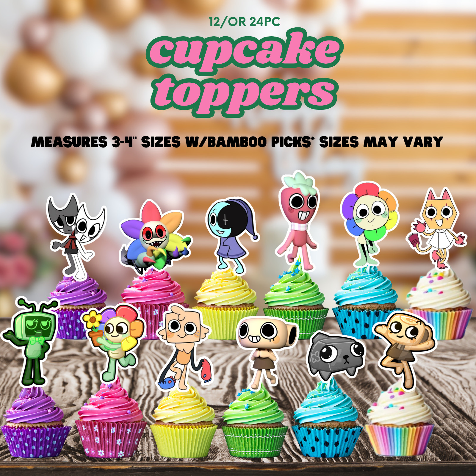 Dandys world PARTY SUPPLIES BIRTHDAY DECORATION BALLOON TABLEWARE SWIRL DISPlaY