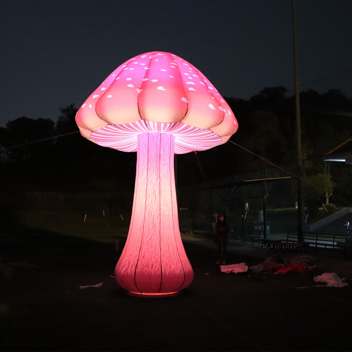 10FT Giant Inflatable Mushroom for Theme Park Party Event Stage Decoration