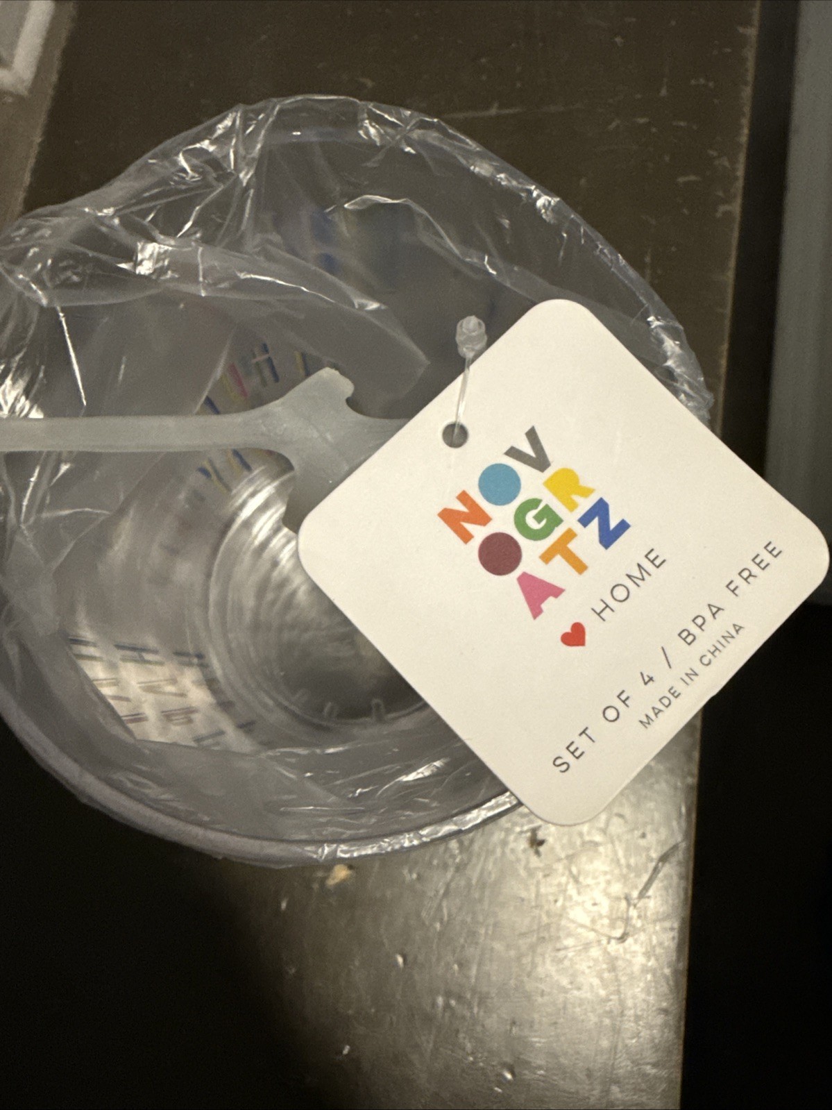 Reusable Happy Birthday Cups Pack Of 4 BPA Free