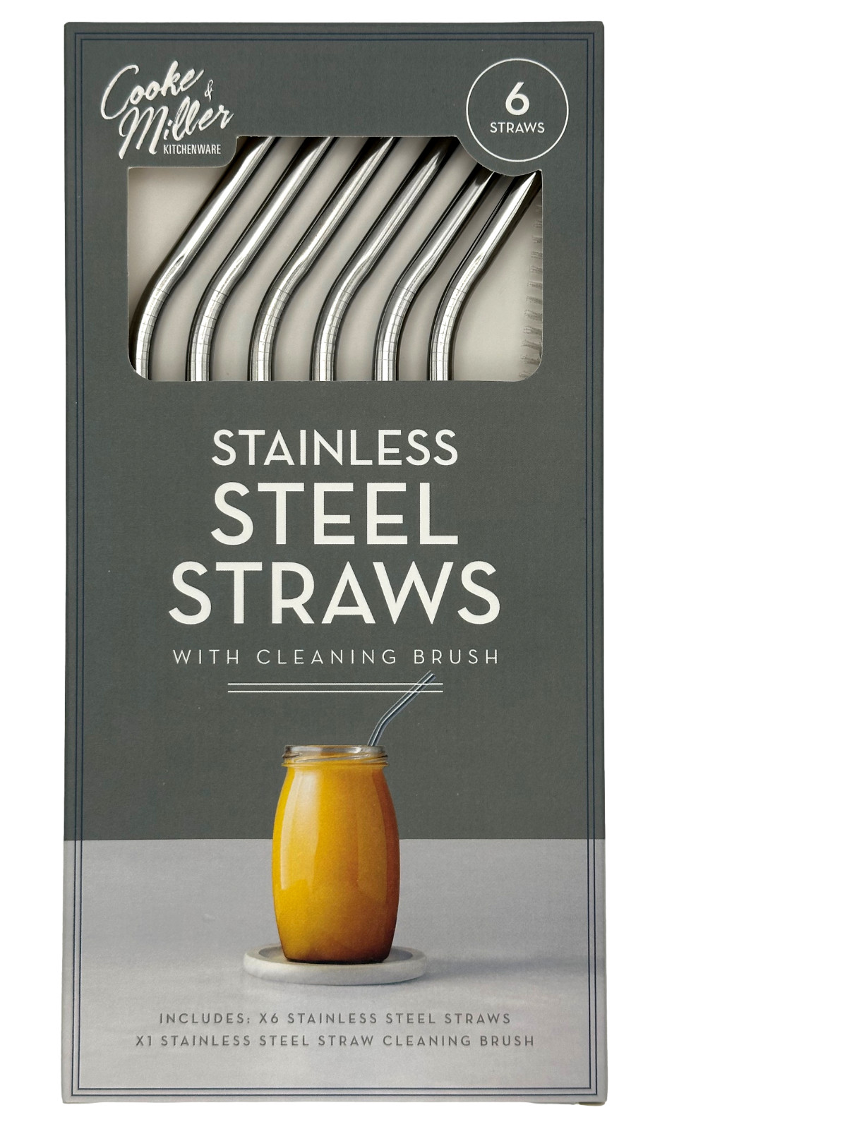 12 pk METAL Stainless STEEL Drinking Straws Eco Friendly SILVER Cleaning Party