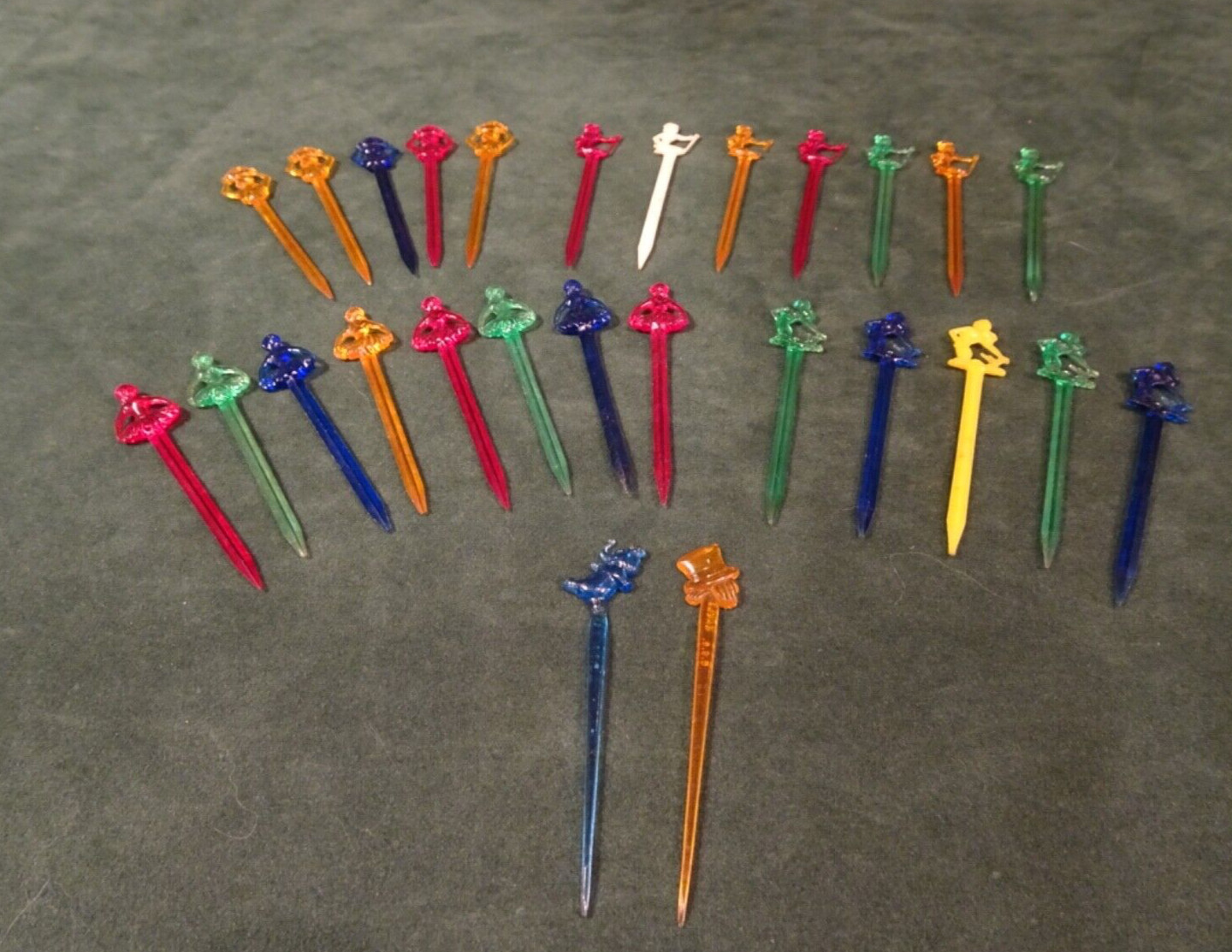 PELICAN PRODUCT 27 FIESTA PARTY PICKS, ALL OCCASION, MULTI-COLOR, REUSABLE