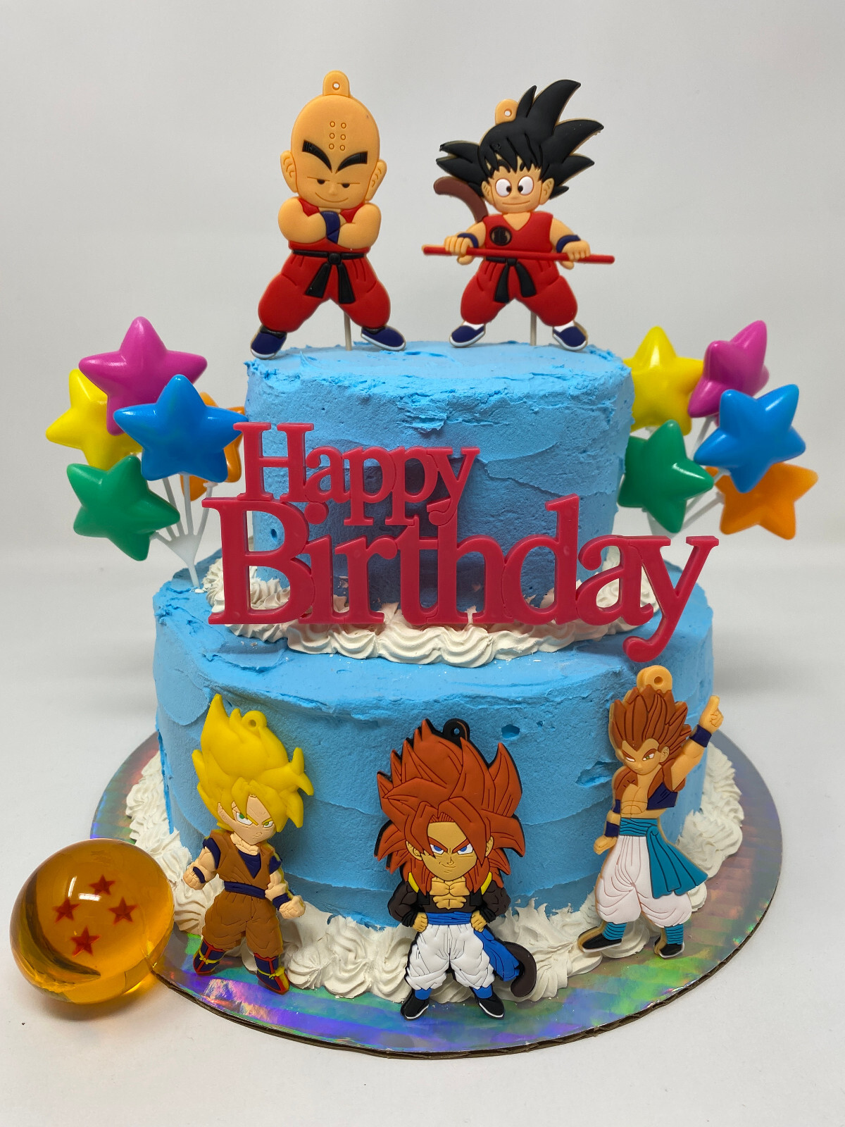 Dragon Ball Z ~ Cake Topper Set ~ BRAND NEW ~ Vegeta, Gohan, and