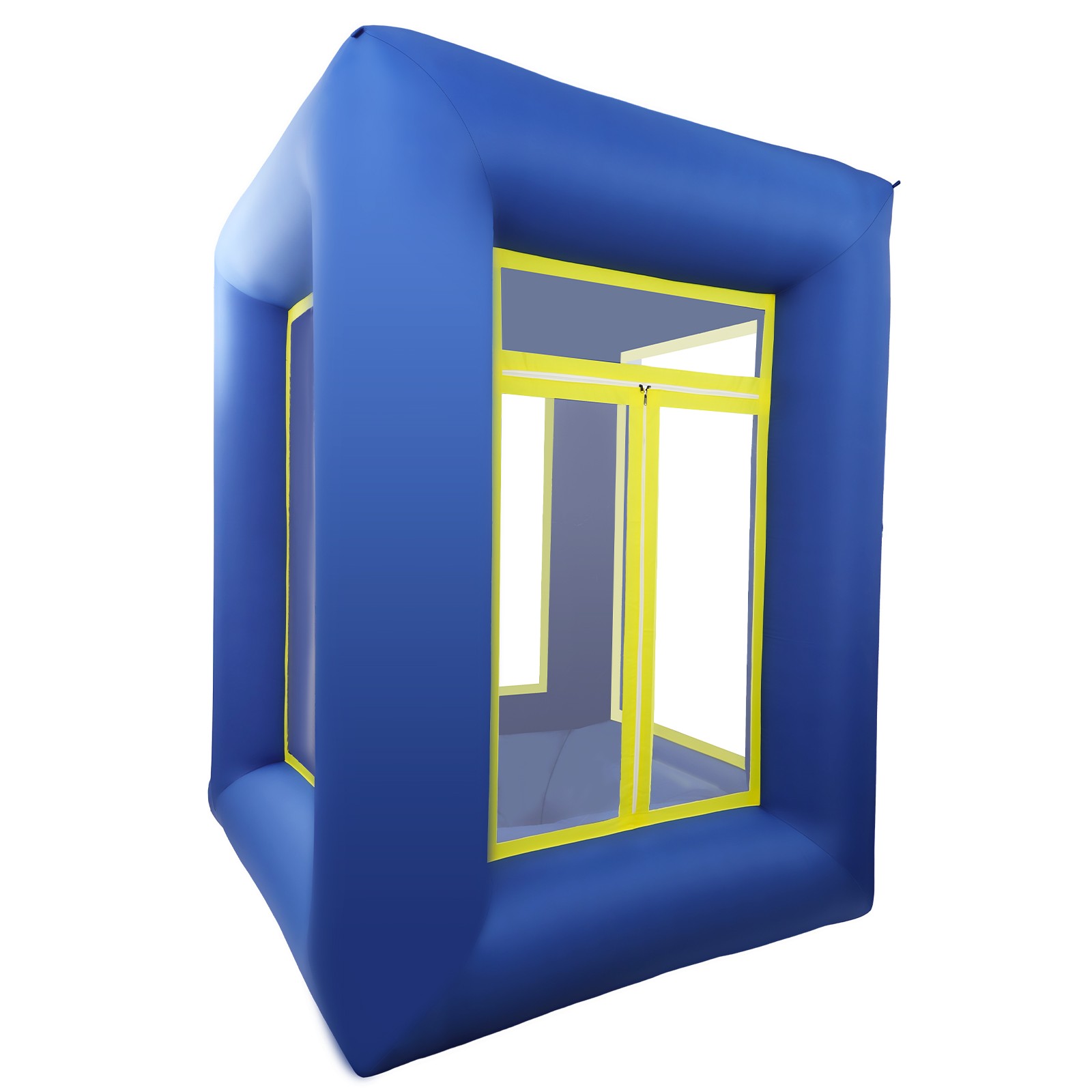 Inflatable Money Machine Booth 78.74*42.52*106.3in Cash Grab Game Cube
