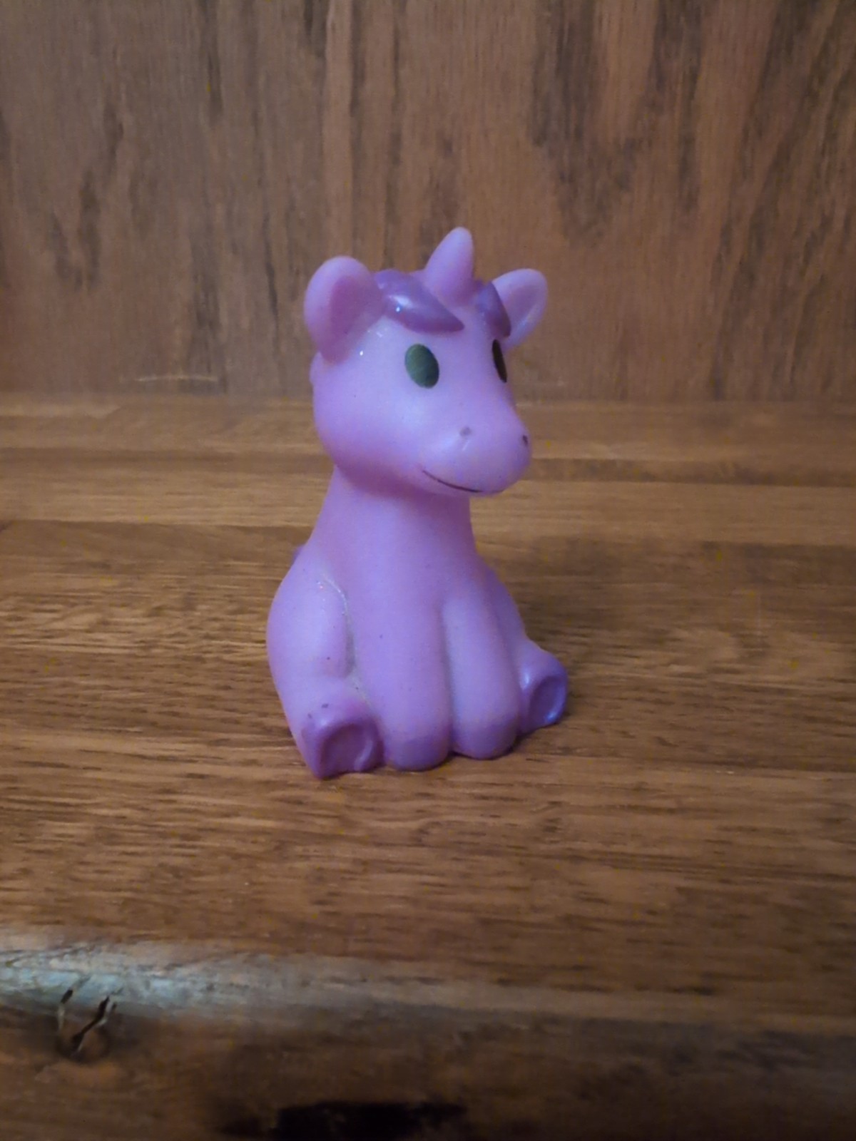 Colorful Rubber Unicorn Figures Toys Lot of 3 Pink Purple Blue Oriental Trading