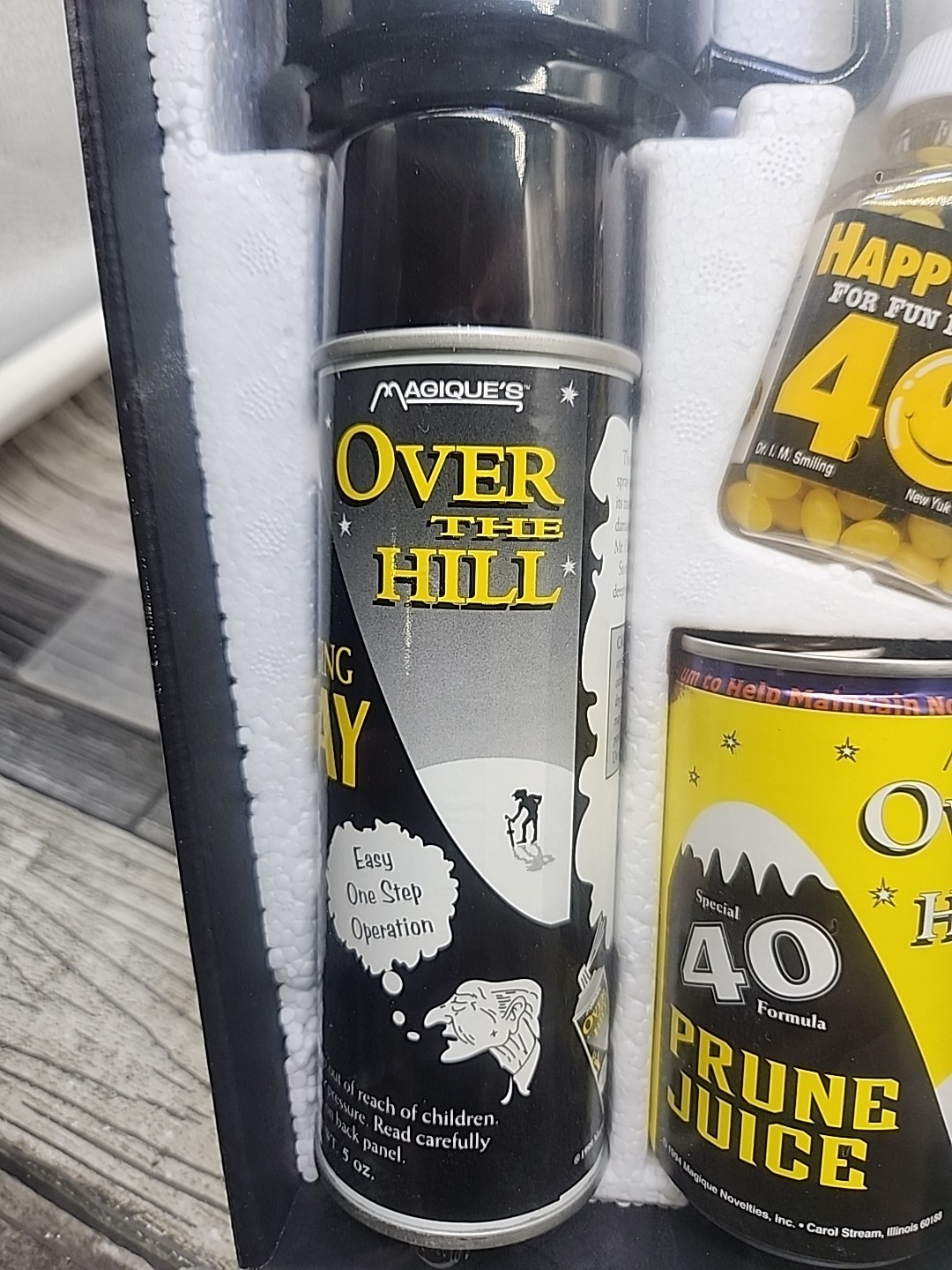 Over The Hill Coffin Gag Gift Box Novelty 40 Birthday [144]