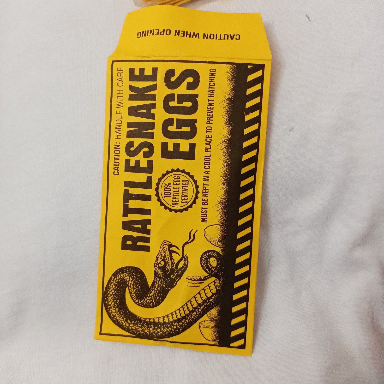 Rattlesnake Eggs 12pk Gag Joke Prank