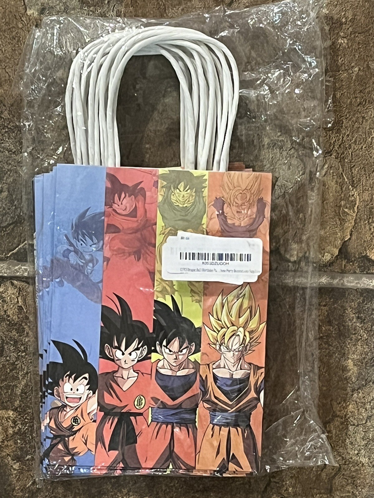 Dragon Ball Z Party Favor Bags – Gift Bags Lot Of 12, NEW IN PACKAGE