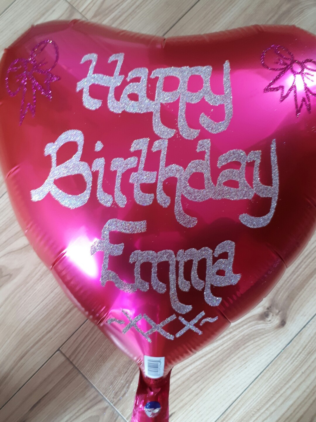 Any Occasion Glitter Personalised Helium Foil Balloon