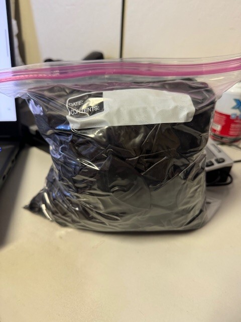 Bulk Lot of Dark Gray Latex Balloons 200+ Party Decoration New!!!